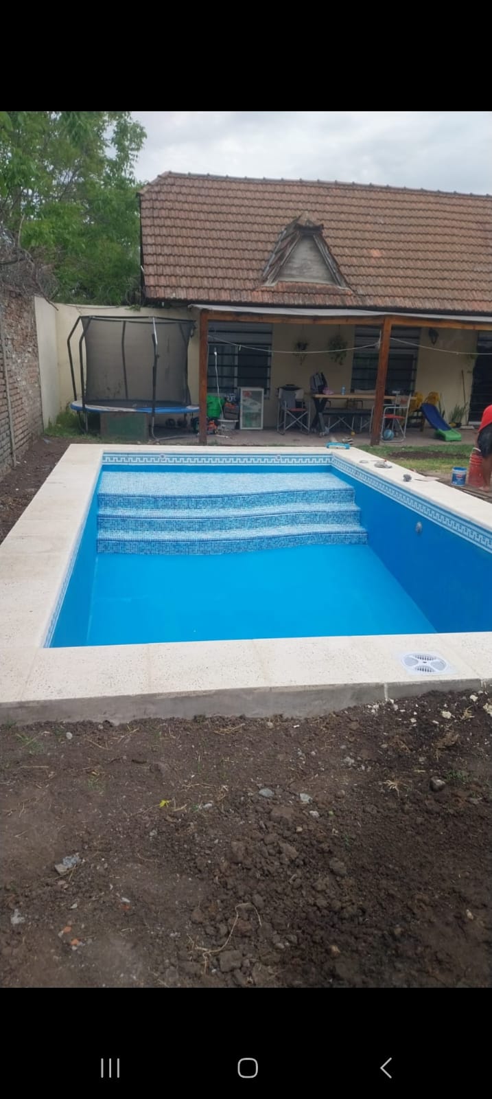 Después — pileta terminada